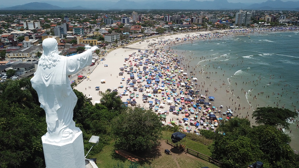 Morro do Cristo em Guaratuba - Foto: Clube Candeias