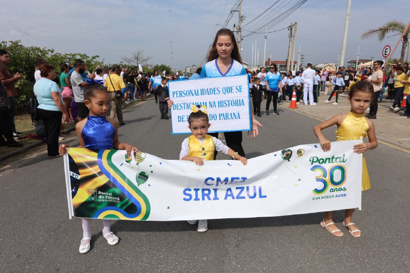Fotos: Prefeitura de Pontal do Paraná/ Clovis Santos/ Jackeline Costa/ Amanda Golveia.