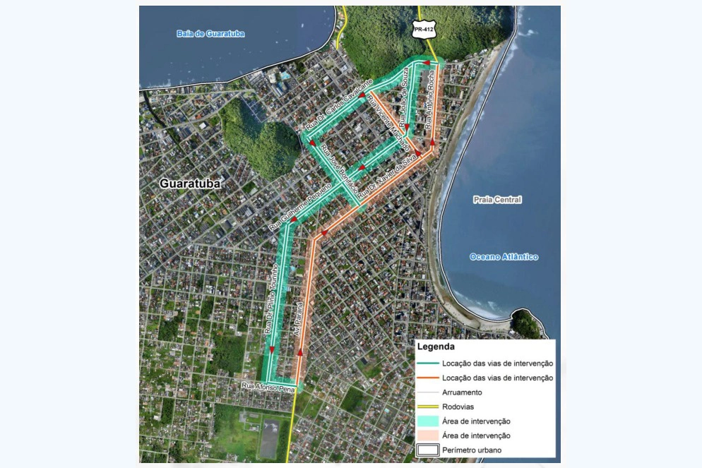Projeção do novo binário - Foto: Secretaria do Planejamento