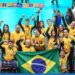 Paratleta bolsista de Paranaguá, Victor Hugo Taborda, conquista ouro junto a seleção brasileira de vôlei sentado durante o Parapanamericano de Jovens, em Bogotá