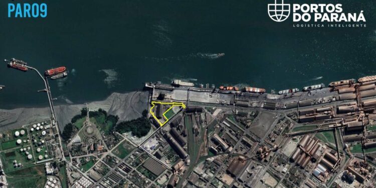 Portos do Paraná anuncia leilão de área no Porto de Paranaguá com estimativa de investimento de R$ 910 milhões