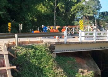 Estado reforma uma ponte e quatro pontilhões em Morretes