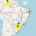 Perigo potencial: Paraná e outros sete estados entram em alerta para tempestades e ciclones