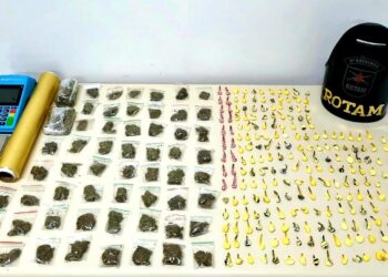 ROTAM apreende grande quantidade de cocaína e maconha em abordagem de rotina no Parque São João