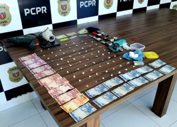 OPERAÇÃO VIGÍLIA: PCPR prende idoso suspeito de receptação e tráfico de drogas em Paranaguá