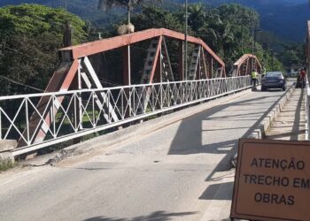 Departamento de Estradas de Rodagem do Paraná inicia reforma da ponte metálica do Porto de Cima em Morretes
