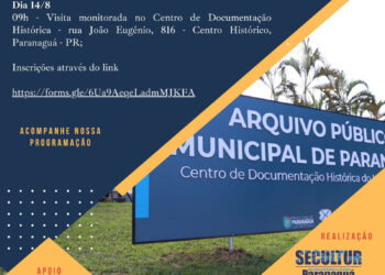 Prefeitura de Paranaguá realizará diversas atividades em celebração ao Dia do Patrimônio Histórico
