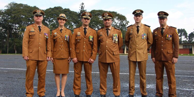 Polícia Militar do Paraná comemora 169 anos com solenidade no Guatupê