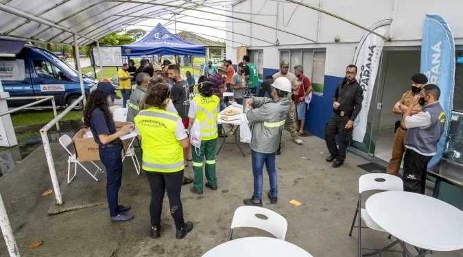 Porto em Ação realiza mais de 200 atendimentos na comunidade do Amparo