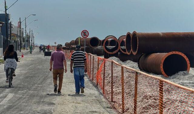 Tribunal de Contas determina que cronograma de obras da engorda da praia de Matinhos não seja alterado