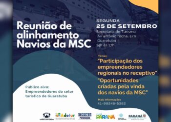 Guaratuba convida para reunião sobre recepção de cruzeiros