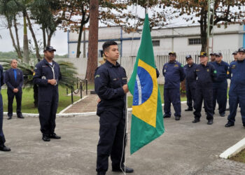 Cerimônia na Capitania dos Portos abre Semana da Pátria em Paranaguá