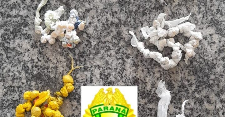 Homem é flagrado pela PM com mais de 250 pedras de crack em Guaratuba