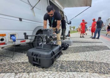Após teste no feriado, Estado vai usar drones para ajudar bombeiros em salvamentos