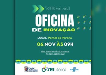 Pontal do Paraná oferece oficina de inovação para a comunidade nesta segunda-feira, 6 de novembro