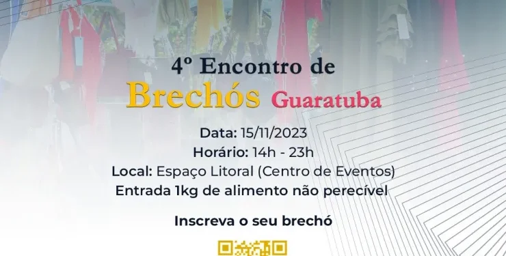4º Encontro de Brechós será realizado no Espaço Litoral