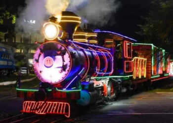 Maria Fumaça de Natal passará três cidades do Litoral em dezembro