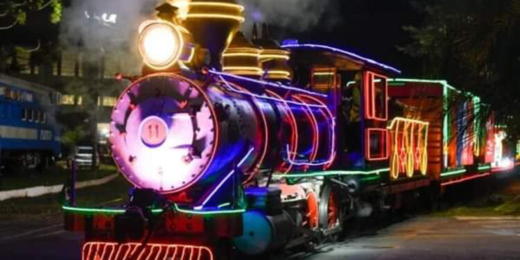 Maria Fumaça de Natal passará três cidades do Litoral em dezembro