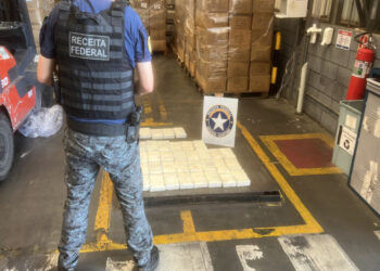 Receita Federal apreende 37 quilos de cocaína no Terminal de Contêineres de Paranaguá