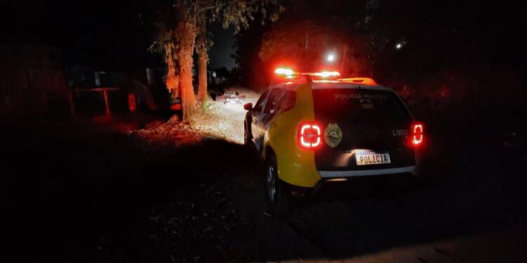 Criminoso armado assalta caminhoneiro na frente de um terminal de cargas em Paranaguá