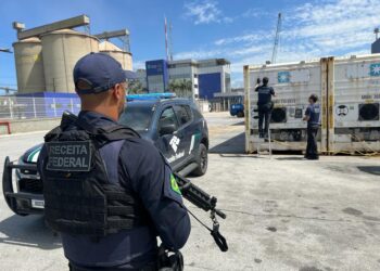 Receita Federal apreende 22 quilos de cocaína no Terminal de Contêineres do Porto de Paranaguá