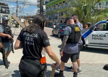 PCPR faz reconstituição de tentativa de homicídio corrida em Pontal do Paraná