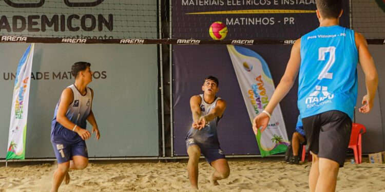 Circuito Paranaense de Vôlei de Praia é transferido para Arena Caiobá, em Matinhos