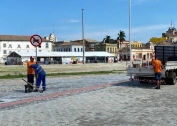 Rua da Praia, em Paranaguá, será bloqueada para veículos nos finais de semana