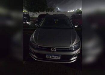 RPA recupera carro roubado em Paranaguá