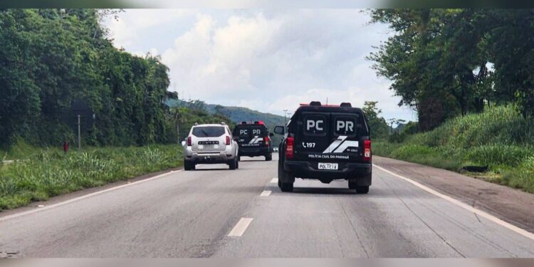 PCPR prende sete pessoas envolvidas com furto de cargas em Morretes