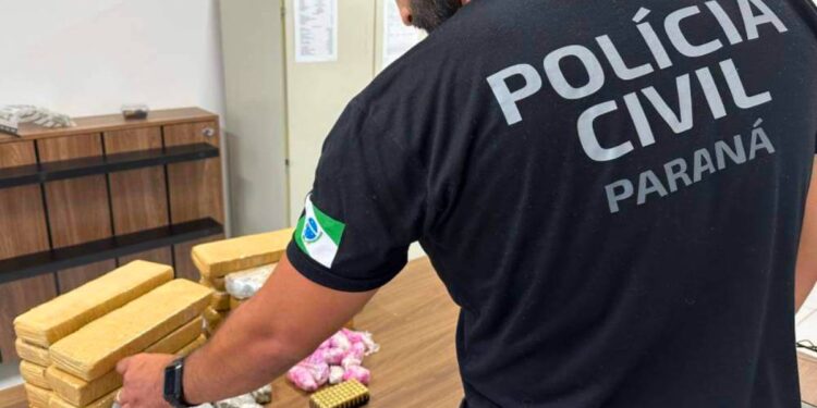 PCPR apreende mais de 13 quilos de maconha em Matinhos