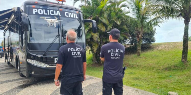 PCPR reforça atuação de polícia judiciária com Delegacia Móvel em shows no Verão Maior Paraná