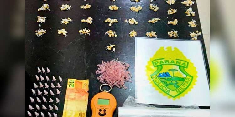 Mulher é presa após ser flagrada com pedras de crack escondidas nas partes íntimas