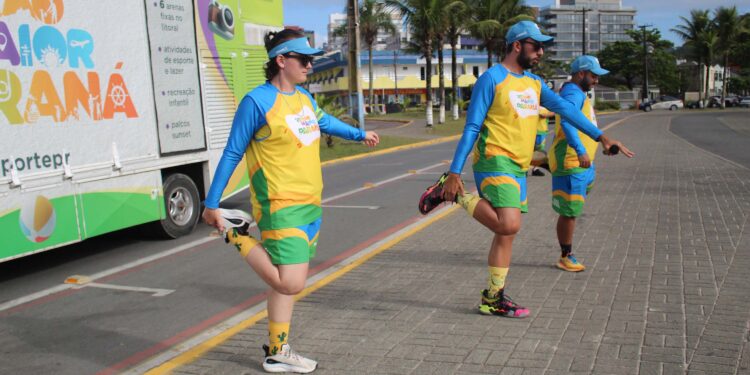 Passeio ciclístico é opção de exercício e lazer dentro do Verão Maior Paraná