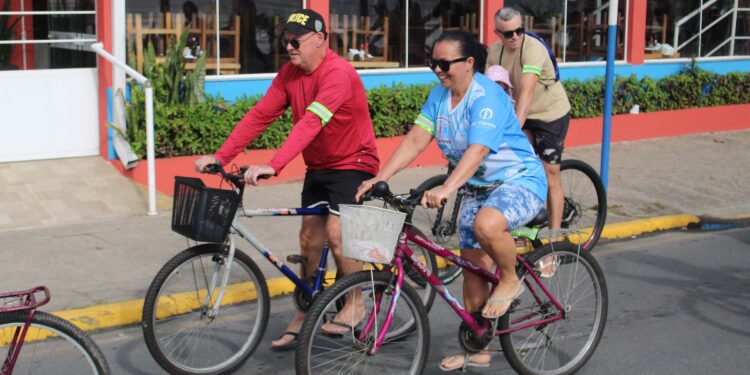Passeio ciclístico é opção de exercício e lazer dentro do Verão Maior Paraná