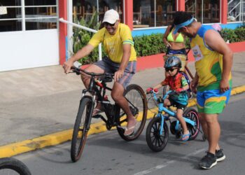 Passeio ciclístico é opção de exercício e lazer dentro do Verão Maior Paraná