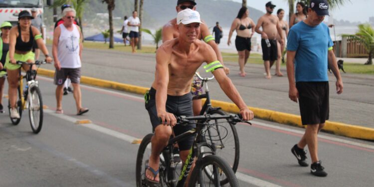 Passeio ciclístico é opção de exercício e lazer dentro do Verão Maior Paraná