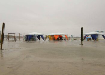 Chuva altera programação esportiva e cultural do Verão Maior Paraná no Litoral