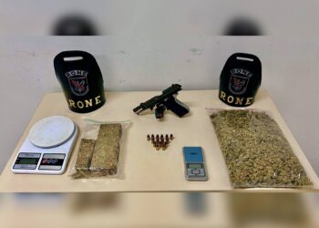 OPERAÇÃO EZEQUIEL 37: RONE apreende pistola, munições e drogas em Paranaguá