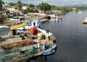 [VÍDEO] Corpo de mulher é encontrado boiando no Rio Itiberê em Paranaguá