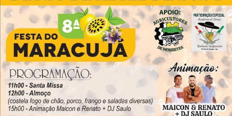 [VÍDEO] No dia 28 de abril ocorrerá  8.ª edição da Festa do Maracujá, em Morretes