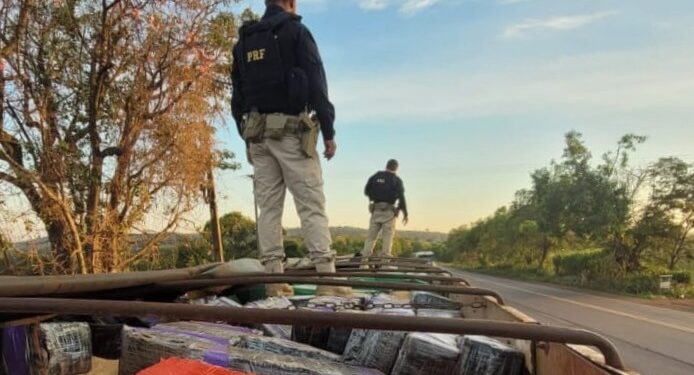 PRF apreende 2,5 toneladas de maconha escondidas em carga de soja no Paraná