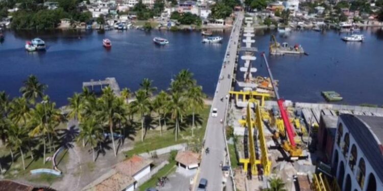 Ponte para a Ilha dos Valadares está com mais de 60% da obra concluída