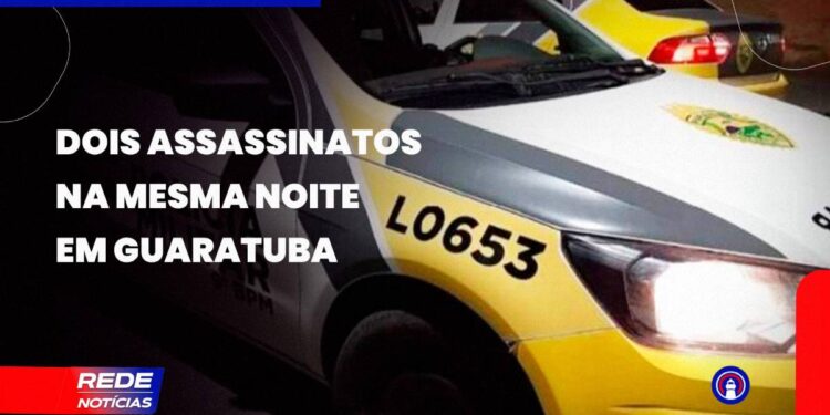 [VÍDEO] Dois homens são assassinados a tiros em Guaratuba