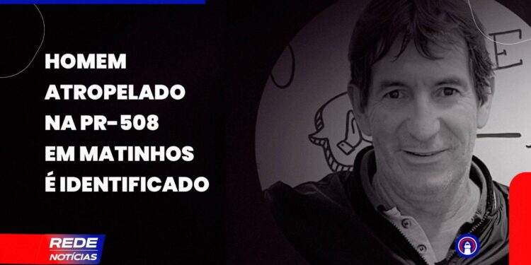 [VÍDEO] Identificado homem que morreu atropelado na PR-508 em Matinhos