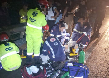 [VÍDEO] Jovem de 18 anos é atropelada por caminhão na entrada de Paranaguá