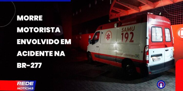 [VÍDEO] Motorista não resiste após grave acidente na BR- 277 e morre no HRL