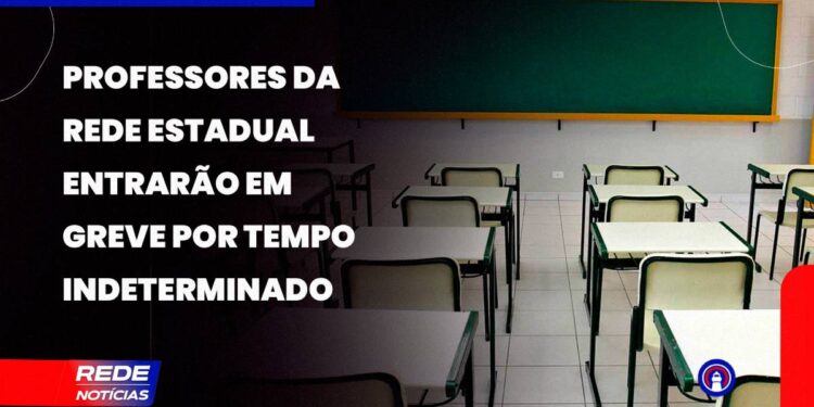 [VÍDEO] Professores estaduais entrarão em greve no dia 3 de junho