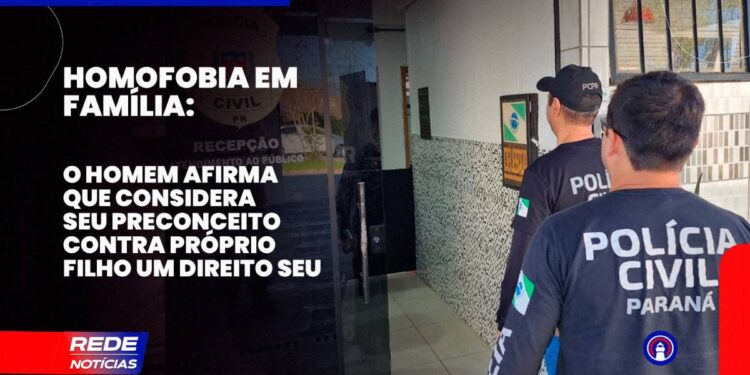 [VÍDEO] PCPR prende homem por crime de homofobia contra o próprio filho em Morretes