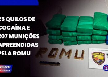 [VÍDEO] ROMU apreende cocaína e munições 9mm na Vila dos Comerciários em Paranaguá